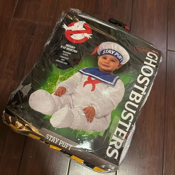 Kids Costume - Ghostbusters Marshmallow Puff - BRAND NEW - Picture 1 of 2
